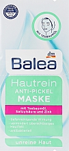 Маска для лица с маслом чайного дерева - Balea Hautrein Anti-Pickel Maske — фото N1