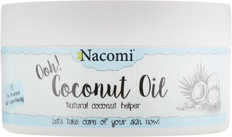 Масло "Кокосове", рафіноване - Nacomi Coconut Oil 100% Natural Refined — фото N2