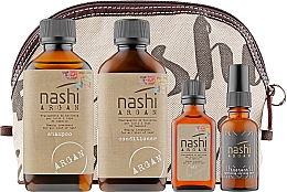 Духи, Парфюмерия, косметика Набор , 5 продуктов - Nashi Argan (