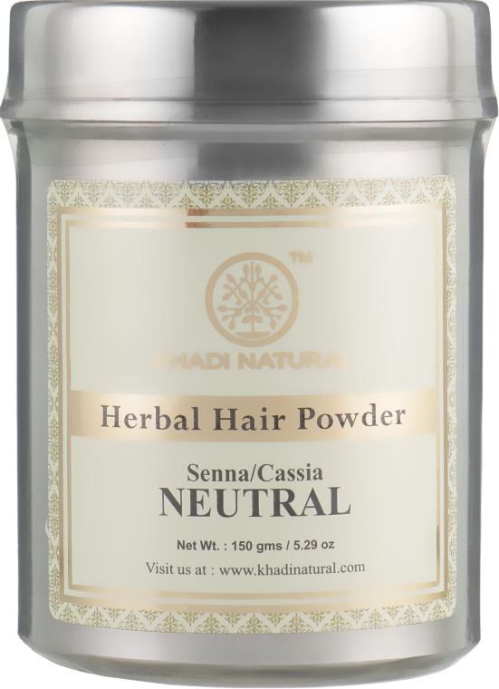 Натуральна індійська хна - Khadi Natural Herbal Hair Powder Senna/Cassia — фото N2