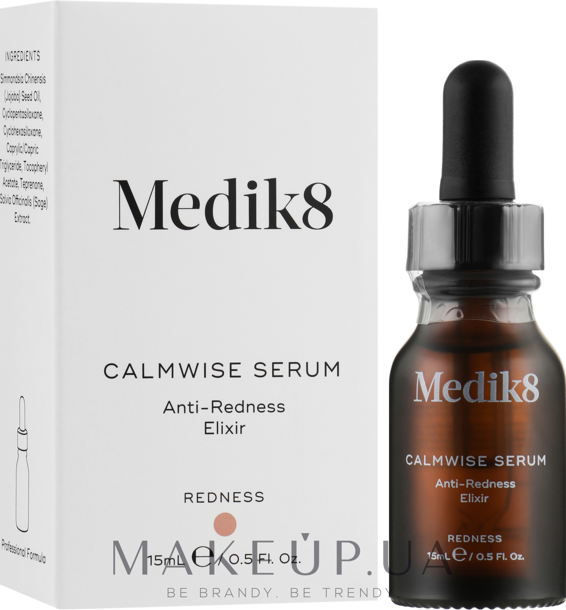 Сыворотка от покраснений и эритем - Medik8 Calmwise Serum Anti-Redness Elixir — фото 15ml