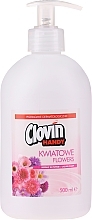 Парфумерія, косметика Мило рідке "Квіткове" - Clovin Clovin Handy Flower Antibacterial Liquid Soap