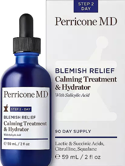 Успокаивающее средство для лица - Perricone Md Blemish Relief Calming Treatment And Hydrator — фото N1