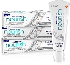 Отбеливающая зубная паста - Sensodyne Nourish Healthy White — фото N2