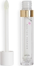 Увлажняющее масло для губ - Revolution Pro x Amanda Holden Diamond Kiss Lip Oil Clear — фото N2