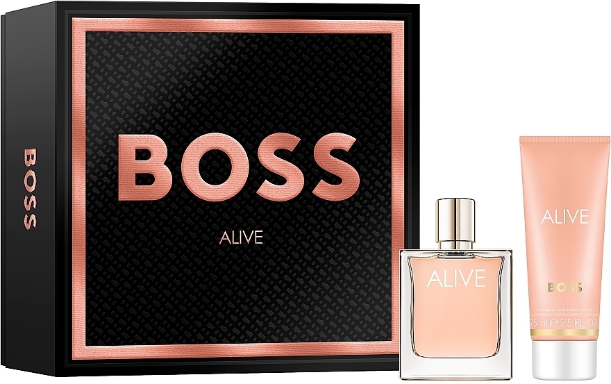 BOSS Alive - Набор (edp/50ml + b/lot/75ml) — фото N2