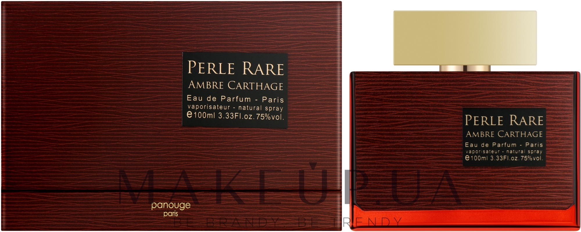 Panouge Perle Rare Ambre De Carthage - Парфюмированная вода — фото 100ml