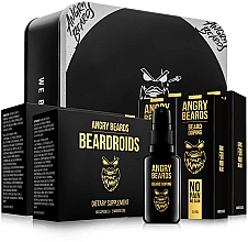 Парфумерія, косметика Набір для росту бороди на 4 місяці - Angry Beards Beard Growth Set 4 months (ser/30ml + capsul/60pcs)