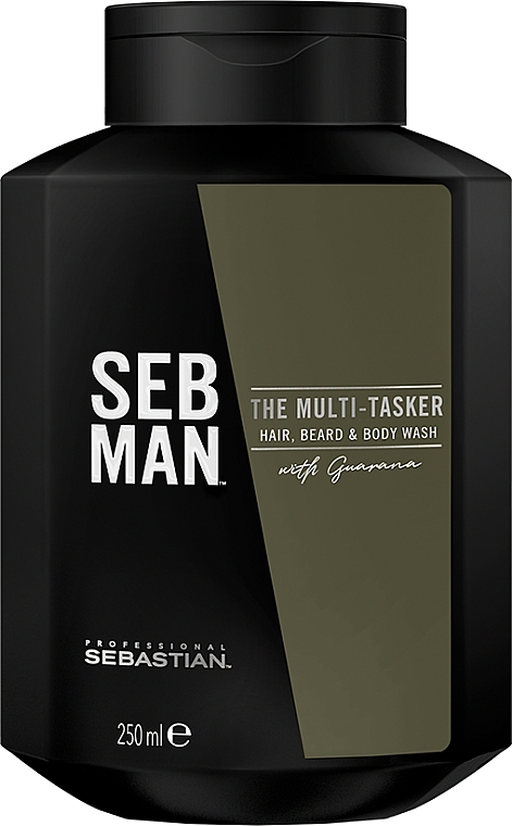 Шампунь "3 в 1" для волос, бороды и тела - Sebastian Professional Seb Man The Multi-Tasker  — фото N2