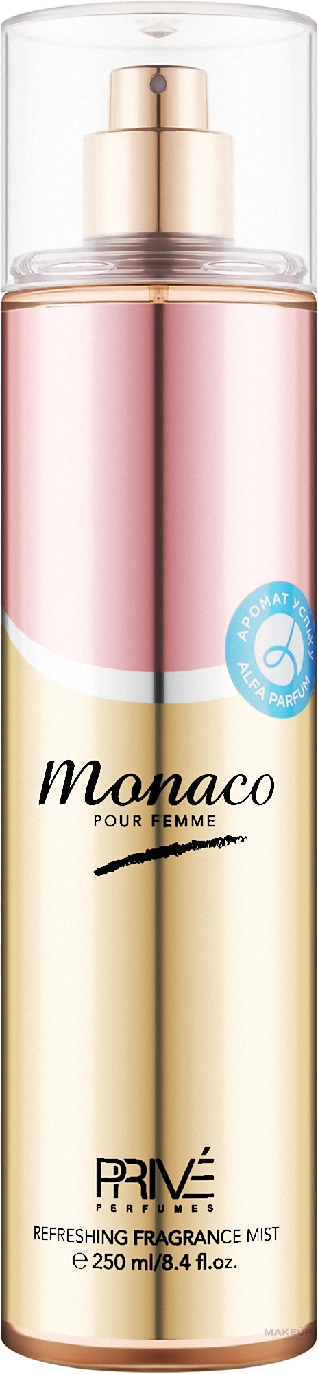 Prive Parfums Monaco - Парфюмированный спрей для тела — фото 250ml