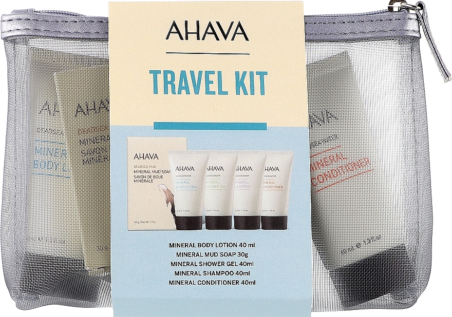 Дорожній набір, 6 продуктів - Ahava Travel Kit — фото N1