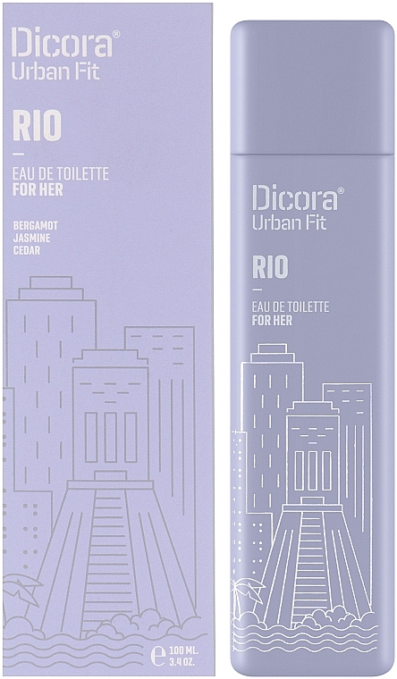 Dicora Urban Fit Rio - Туалетная вода — фото N3