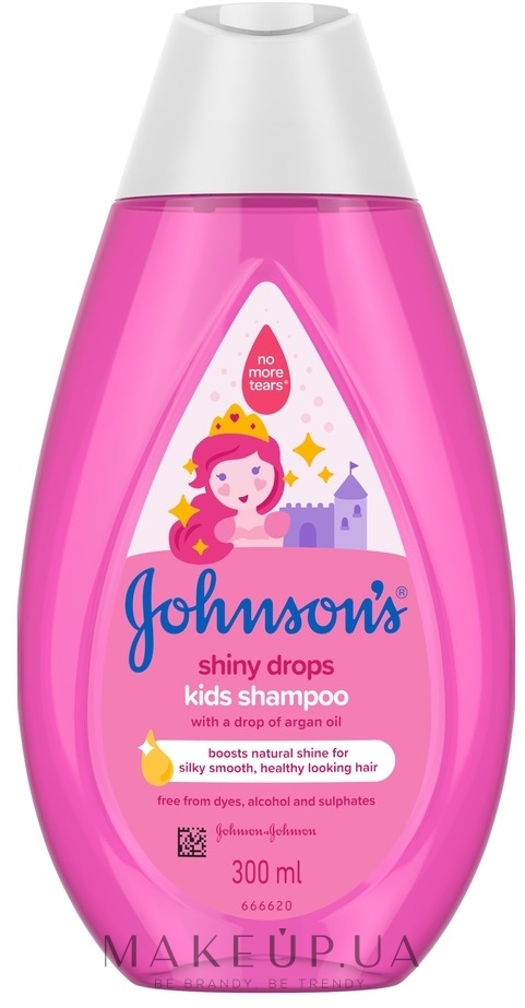 Дитячий шампунь для волосся «Блискучі локони» - johnson's Baby — фото 300ml