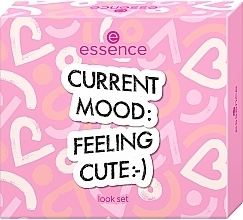 Набор для макияжа, 9 предметов - Essence Current Mood: Feeling Cute Look Set — фото N2