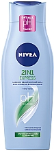 Шампунь-ополаскиватель 2в1 "Экспресс-уход" - NIVEA Hair Care 2 in 1 Express Shampoo — фото N1