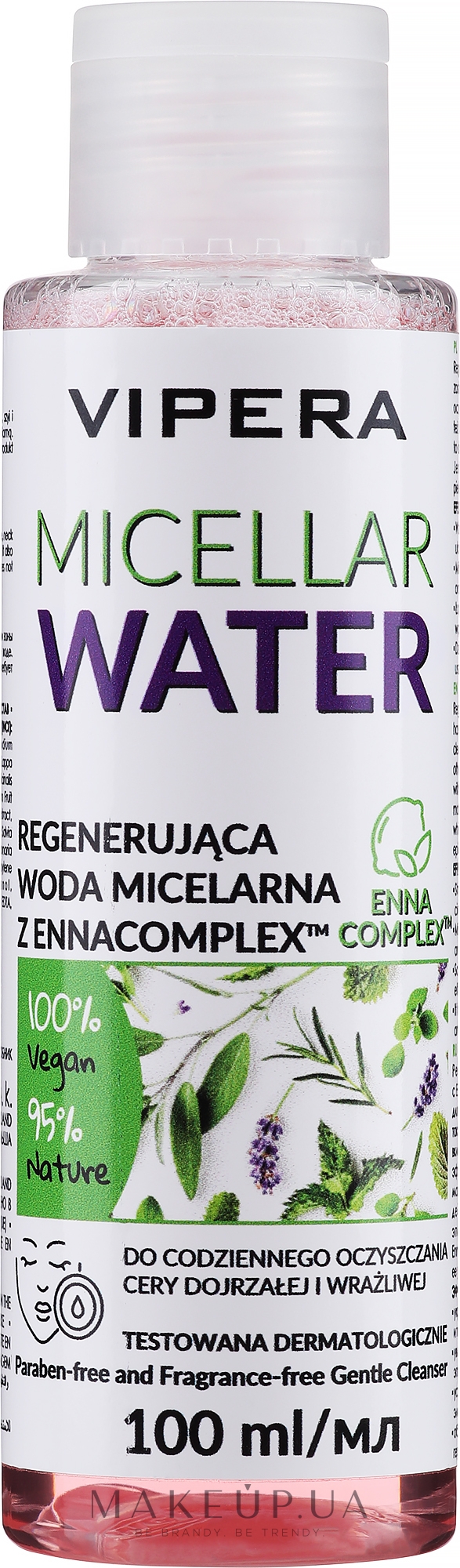 Мицеллярная вода для снятия макияжа - Vipera Micellar Water Enocomplex — фото 100ml