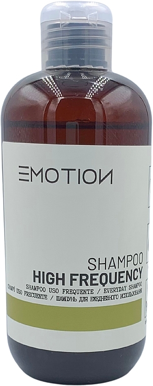 Шампунь для щоденного застосування - Emotion High Frequency Shampoo — фото N1