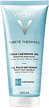 Освежающий очищающий гель для всех типов кожи, даже чувствительной - Vichy Purete Thermale Fresh Cleansing Gel — фото N1