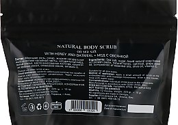 Натуральный солевой скраб для тела "Мед с овсянкой" - Enjoy & Joy Enjoy Eco Honey and Oatmel Body Scrub — фото N2