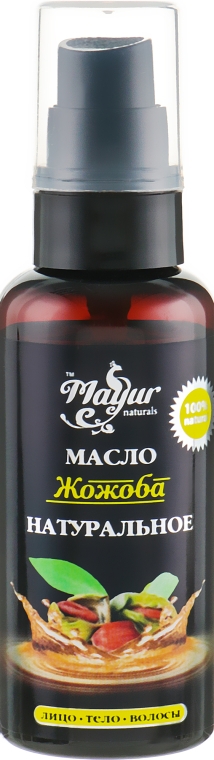 Подарочный набор антивозрастной "Жожоба" - Mayur (oil/30 ml + oil/50 ml) — фото N3
