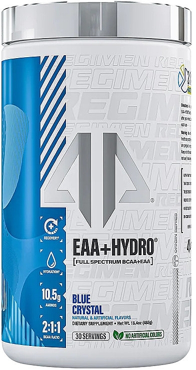 Комплекс аминокислот - AP Sports Regimen BCAA + EAA + Hydro Blue Crystal — фото N1