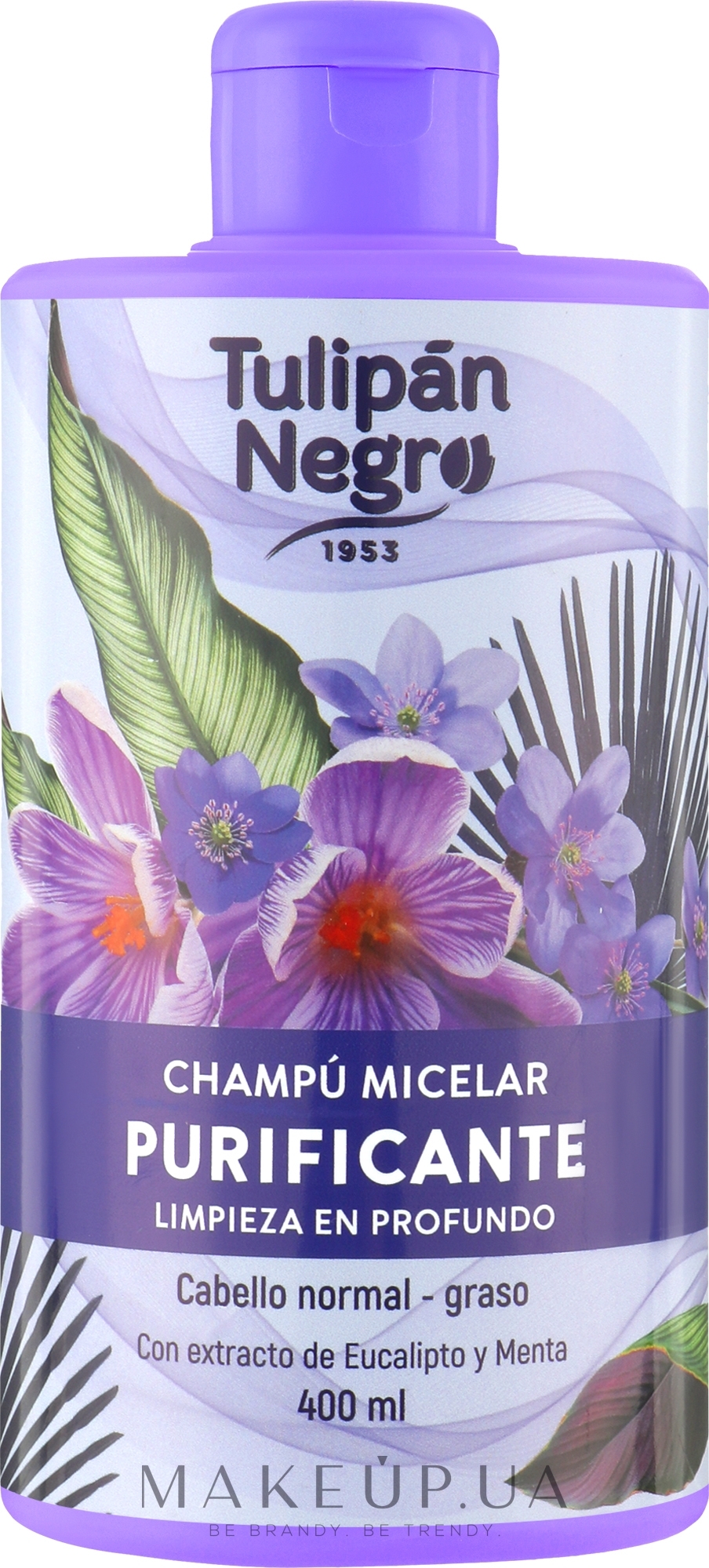 Шампунь міцелярний для волосся - Tulipan Negro Sampoo Micelar — фото 400ml