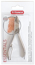 Кусачки для нігтів хромовані, 13 см, 1056/13 - Titania — фото N1