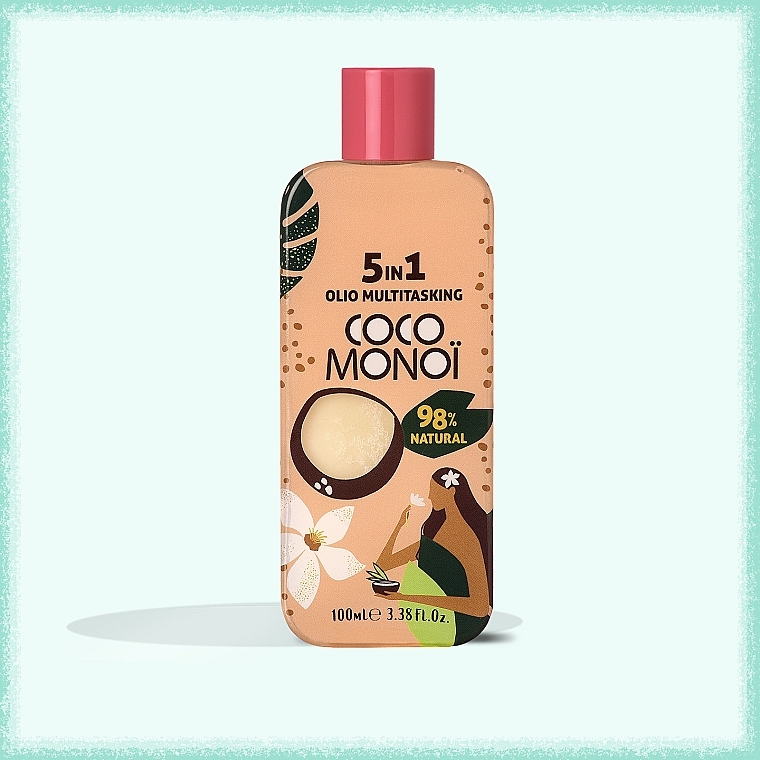 Масло для лица, тела и волос - Coco Monoi Oil 5 In 1 — фото N2