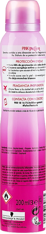 Дезодорант-спрей - Fa Pink Passion Deodorant — фото N2