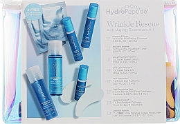Набор, 9 продуктов - HydroPeptide Wrinkle Rescue Anti-Aging Essentials Kit  — фото N1