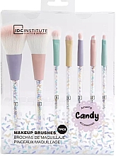 Набор кистей для макияжа, 7 шт - IDC Institute Amazing Candy Makeup Brushes Set — фото N2