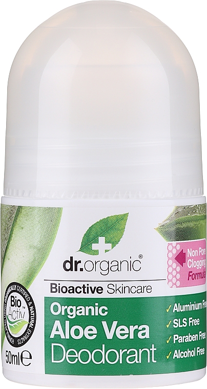 Дезодорант "Алоэ" - Dr. Organic Bioactive Skincare Aloe Vera Deodorant  — фото N1