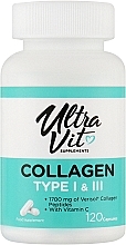 Харчова добавка "Колаген" - UltraVit Collagen Type I & III — фото N1