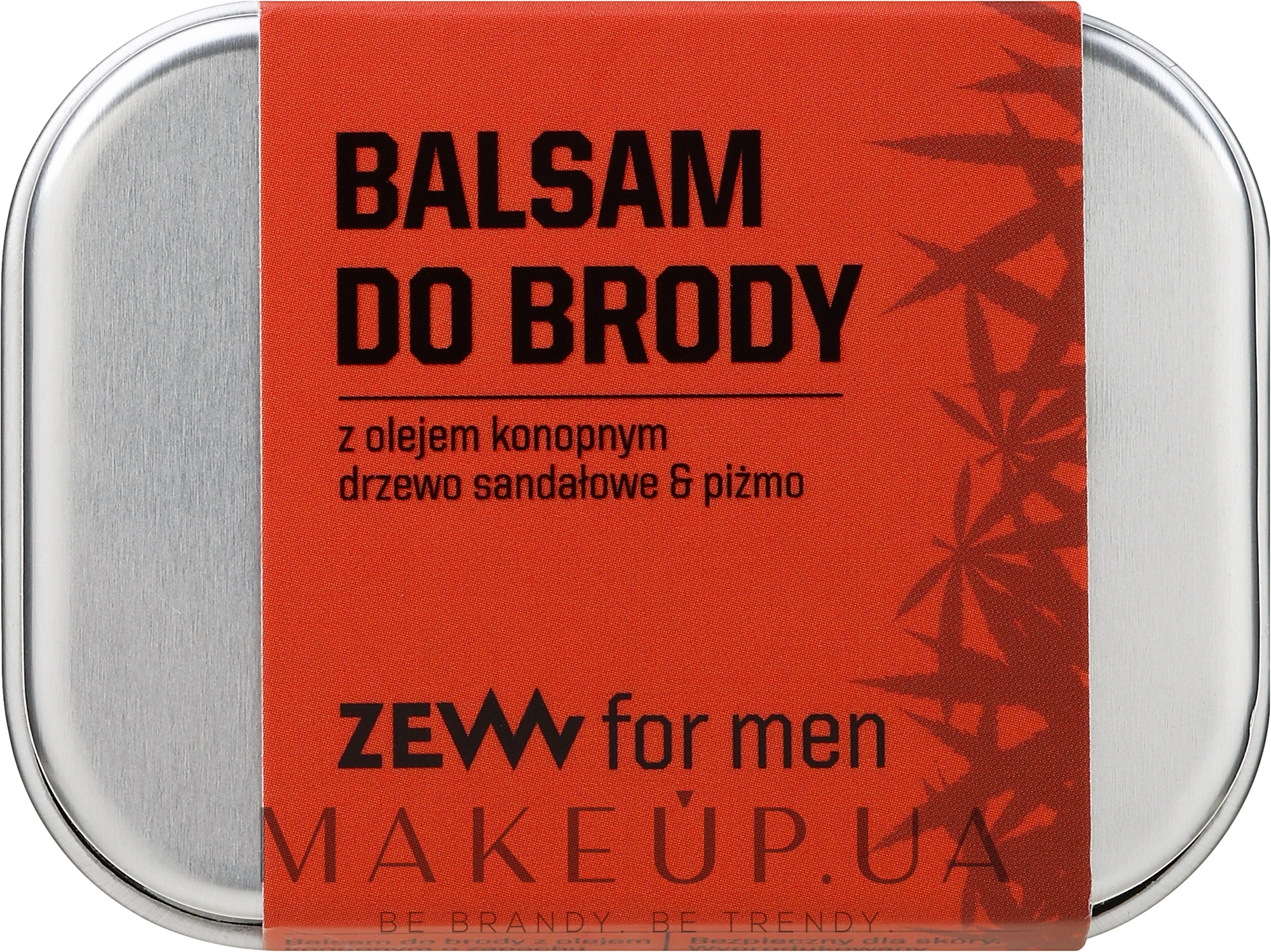 Бальзам для бороды с маслом конопли - Zew Beard Balm — фото 80ml