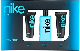 Nike Man Ultra Blue - Набор (edt/100ml + sh/gel/75ml + ash/balm/75ml) — фото N1