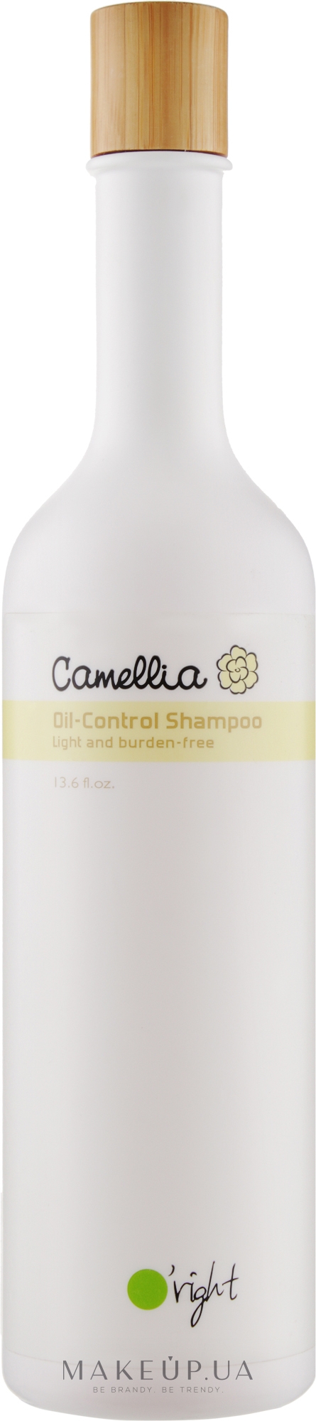 Шампунь - O right Camellia Oil-Control Shampoo — фото 400ml