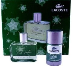 Духи, Парфюмерия, косметика Lacoste Essential - Набор (edt/125ml + deo stick/75ml + bag)