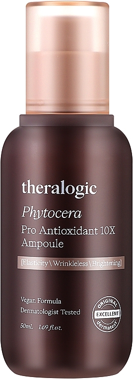Антиоксидантная сыворотка с керамидами и фитостеролом для сухой и зрелой кожи - Doctors Theralogic Phytocera Pro Antioxidant 10X Ampoule — фото N1