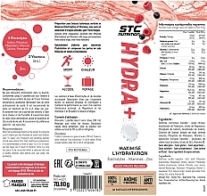 Изотоник "Hydra+/Красные Фрукты + Hydra+/Fruits Rouges" - STC Nutrition Maximise L'Hydratation — фото N3