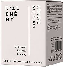 Свеча для массажа лица и тела - D'Alchemy Skincare Massage Candle — фото N2