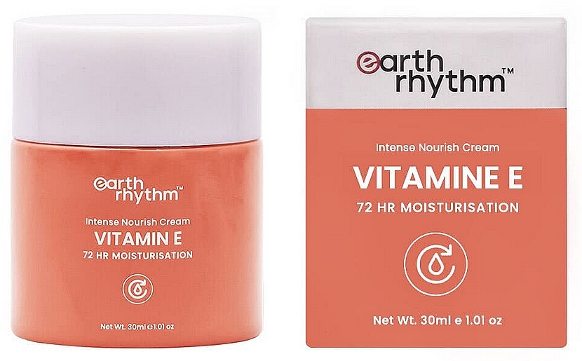 Питательный дневной крем с витамином Е - Earth Rhythm Vitamin E Intense Nourish Day Cream — фото N1