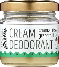 Парфумерія, косметика Дезодорант-крем - Zoya Goes Pretty Chamomile & Grapefruit Cream Deodorant