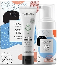 Духи, Парфюмерия, косметика Набор - Madara Cosmetics Ocean Love Clean Essentials (f/foam/100ml + f/b/balm/60ml)