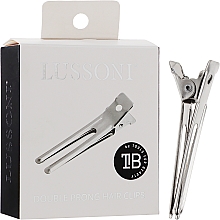 Затискач для волосся - Lussoni Double Prong Hair Clips — фото N2