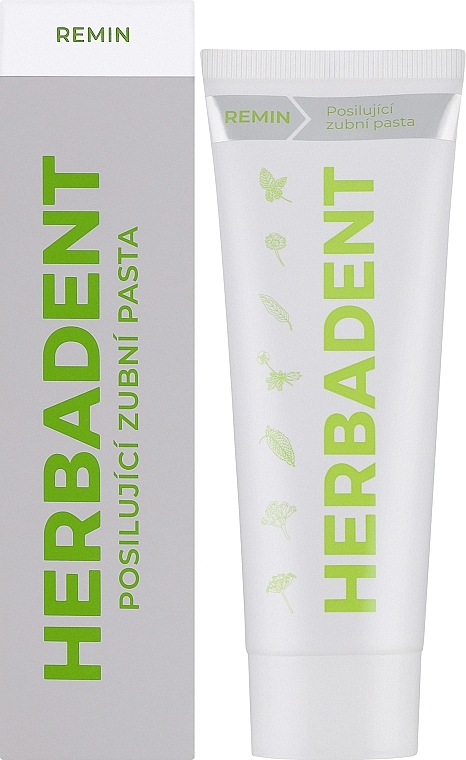 Зубная паста "Реминерализация" - Herbadent Remin Strengthening Toothpaste — фото N2