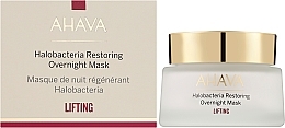 Восстанавливающая ночная маска - Ahava Halobacteria Restoring Overnight Mask Lifting — фото N2