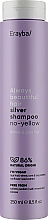 Парфумерія, косметика Шампунь антижовтий для сивого й освітленого волосся - Erayba ABH Silver No-Yellow Shampoo