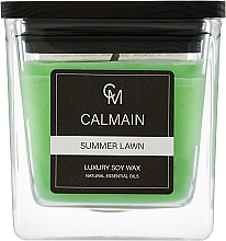 Парфумерія, косметика Ароматична свічка "Літня галявина" - Calmain Candles Summer Lawn