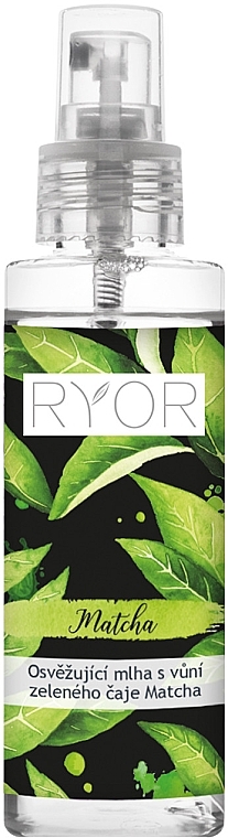 Освежающий мист для лица с зеленым чаем - Ryor Matcha — фото N1