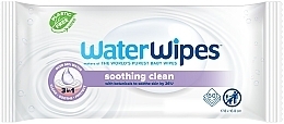 Біорозкладні дитячі вологі серветки, 60 шт. - WaterWipes Baby Wipes Soothing Clean — фото N1